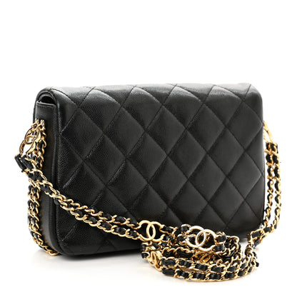 Chanel Caviar Quilted Mini CC You Flap Black 2 of 10