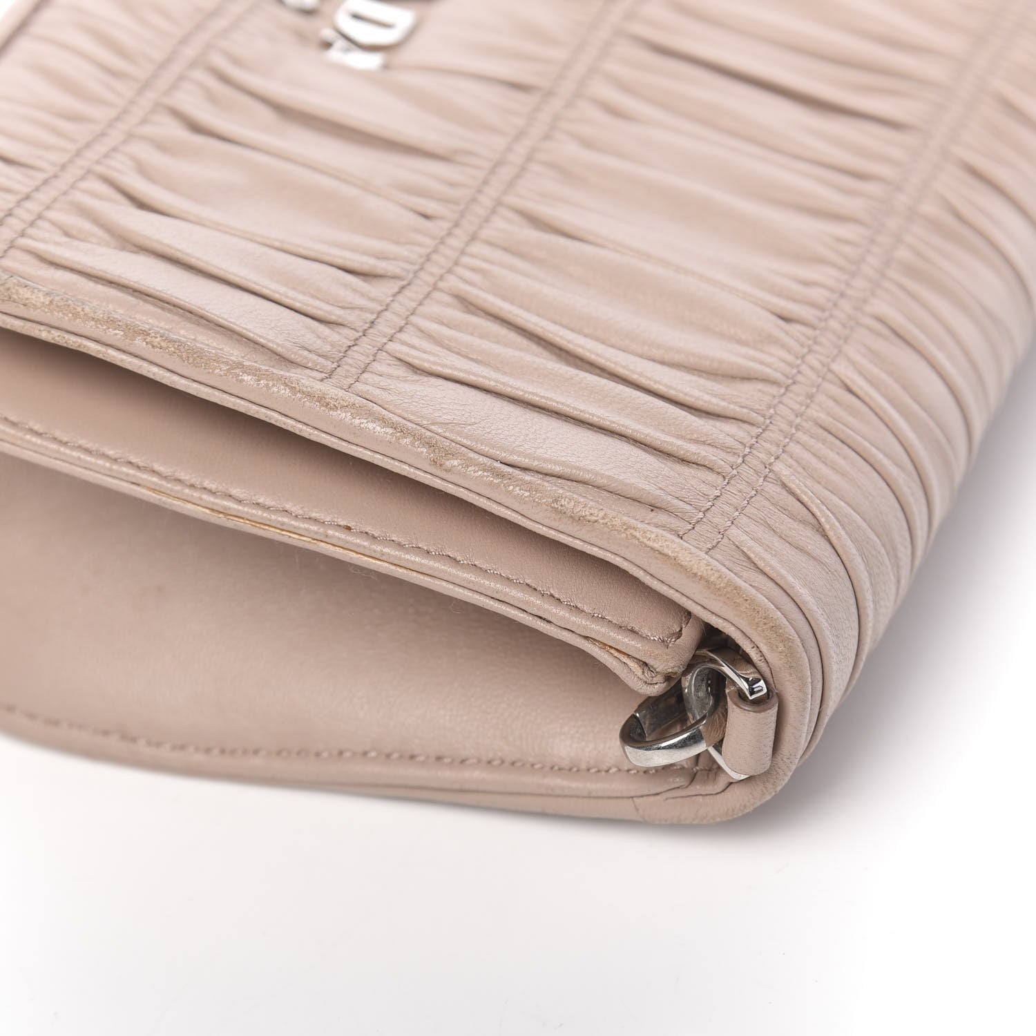 Prada Nappa Gaufre Flap Cipria 10 of 22