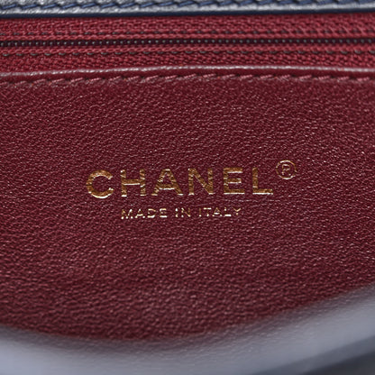 Chanel Caviar Quilted Small CC Filigree Flap Navy 6 of 14