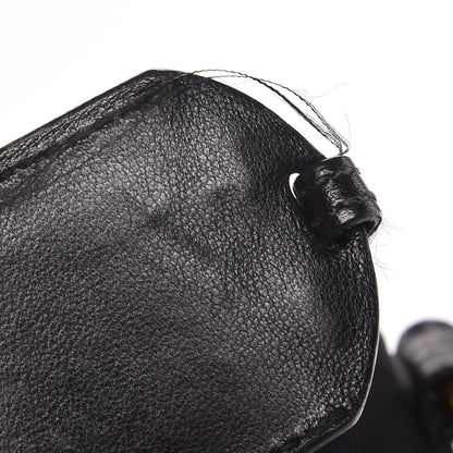 Prada Tessuto Nylon Jacquard Logo Aviator Satchel Black 10 of 15