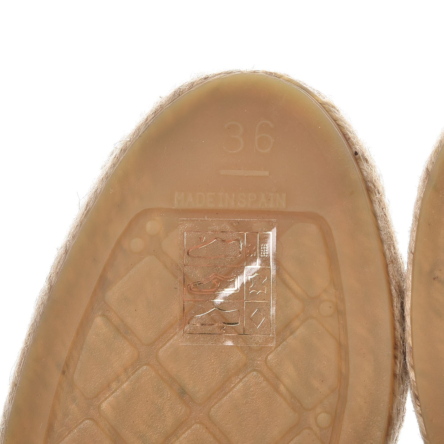 Chanel Lambskin Quilted CC Chain Espadrilles 36 Black 7 of 10