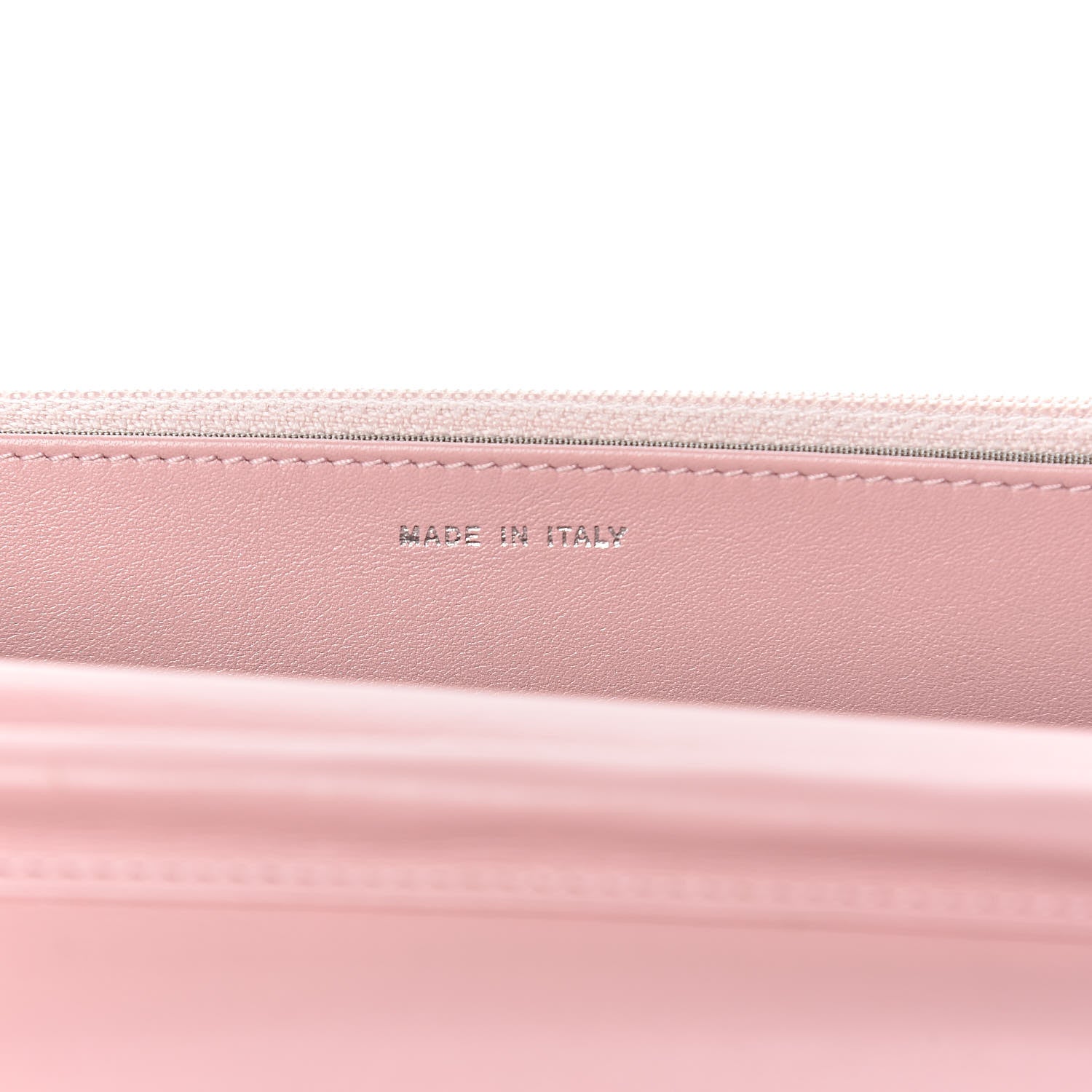 Chanel Caviar Timeless CC Wallet On Chain WOC Pink 7 of 12