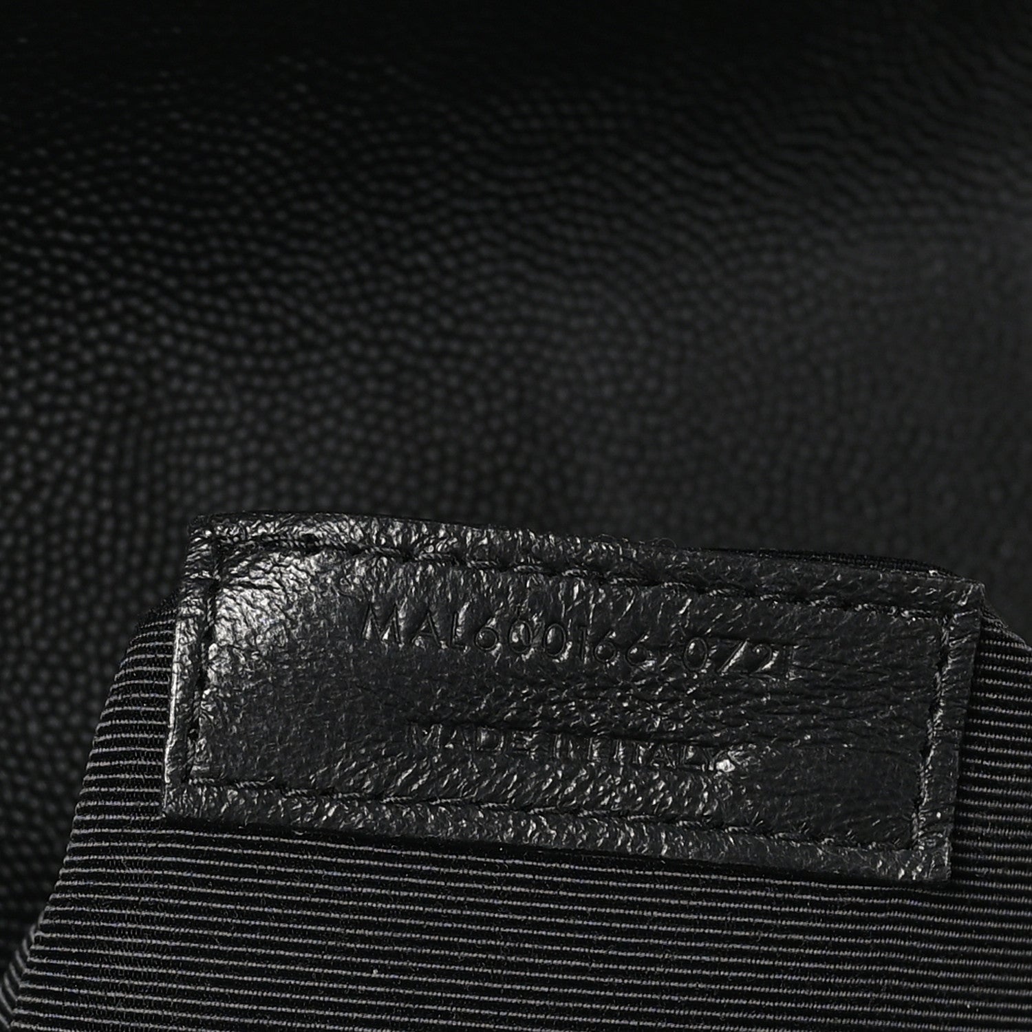Saint Laurent Grain De Poudre Textured Mixed Matelasse Large Triquilt Monogram Satchel Black 6 of 10