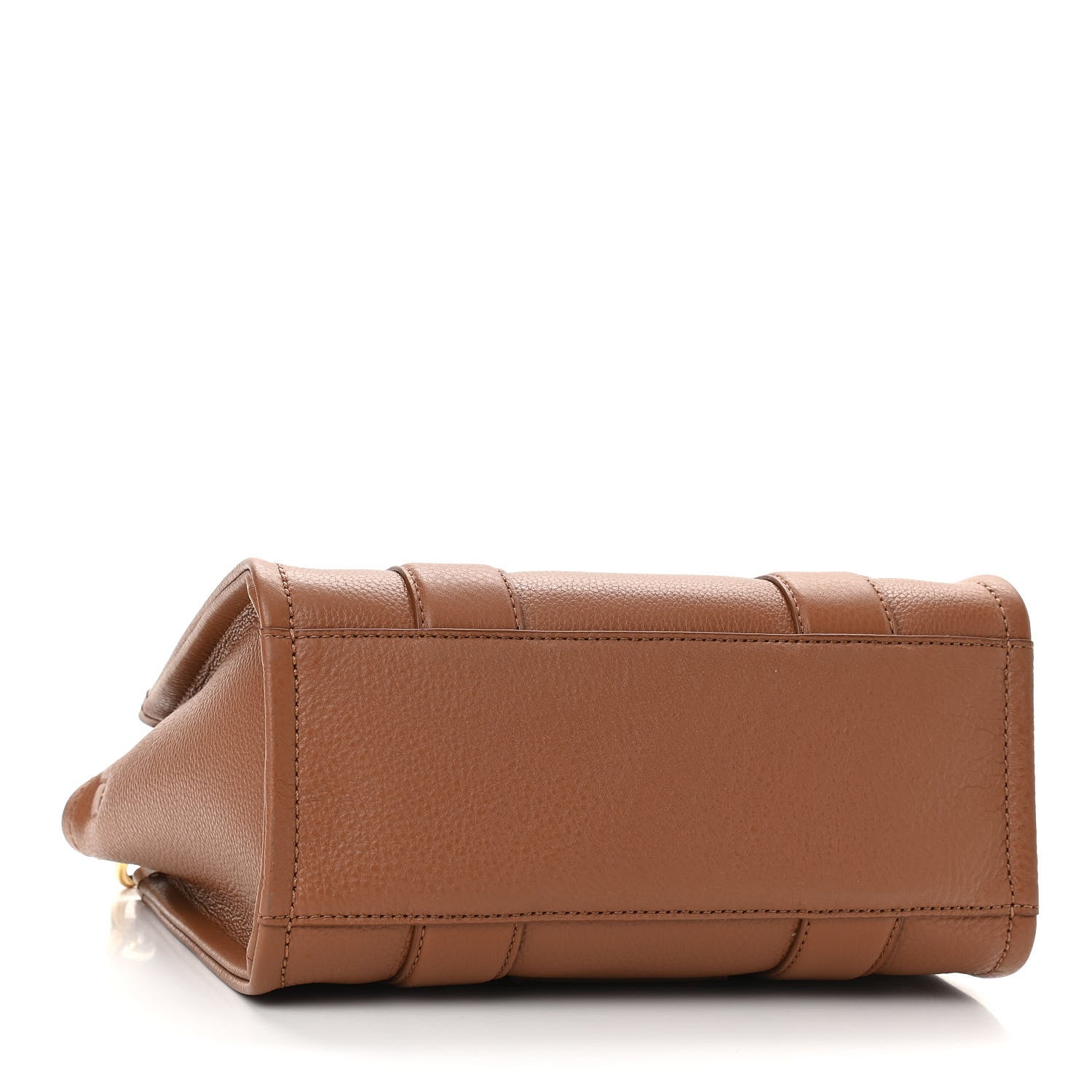 Marc Jacobs Grained Calfskin Small The Tote Bag Argan Oil 4 of 10