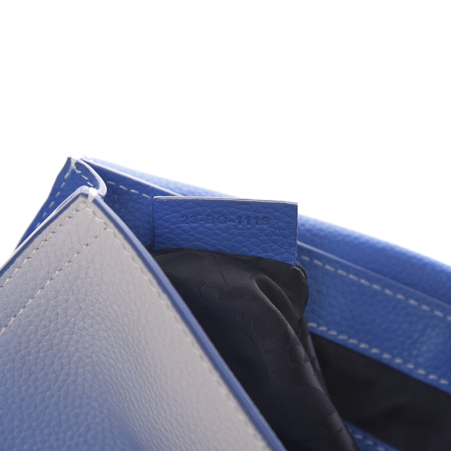 Christian Dior X KAWS Grained Calfskin Saddle Pouch 6 of 10
