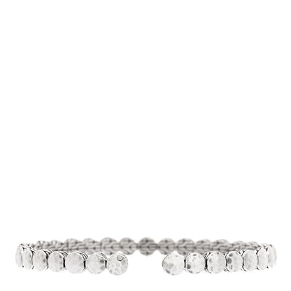 John Hardy Sterling Silver Narrow Hammered Palu Dot Cuff Bracelet 2 of 3