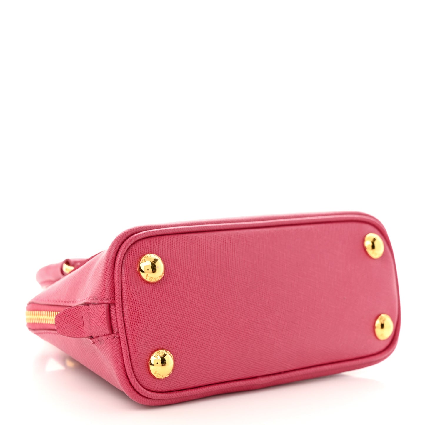 Saffiano Lux Mini Promenade Tote Fuxia