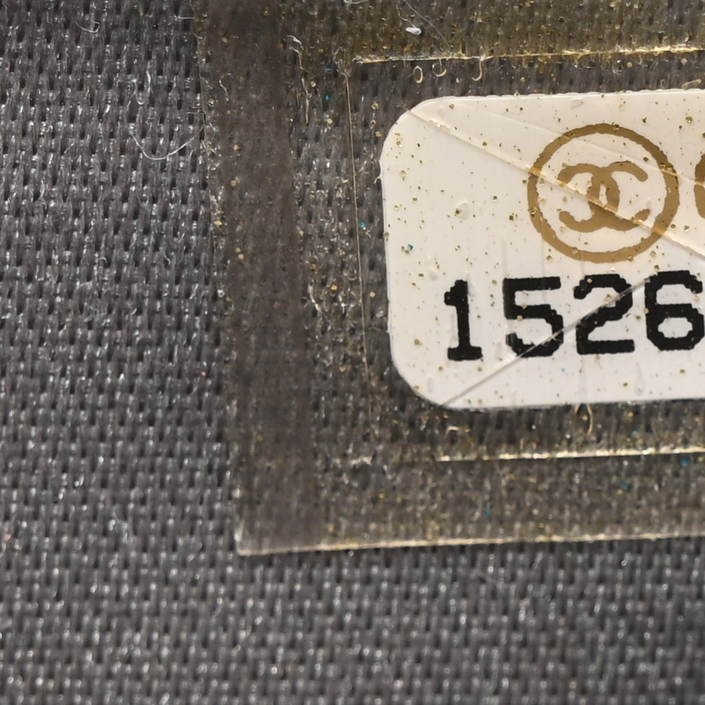 Lambskin Camellia Embossed Large Flap Wallet Black