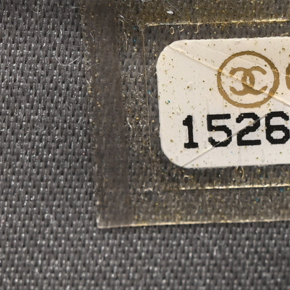 Chanel Lambskin Camellia Embossed Large Flap Wallet Black 8 of 9