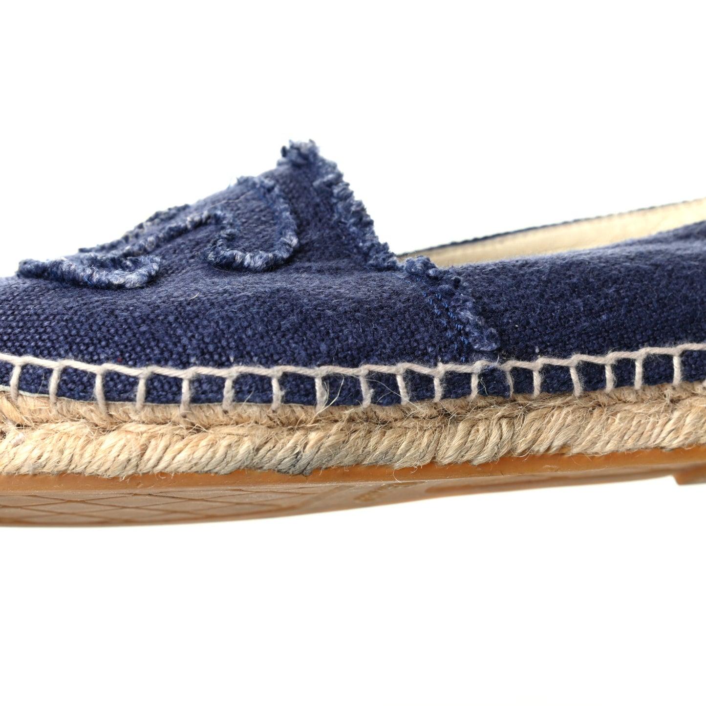 Canvas CC Espadrilles 37 Navy Black