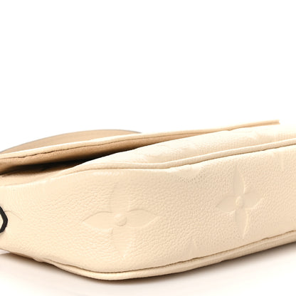Louis Vuitton Empreinte Monogram Giant Ivy Wallet On Chain Cream 8 of 9