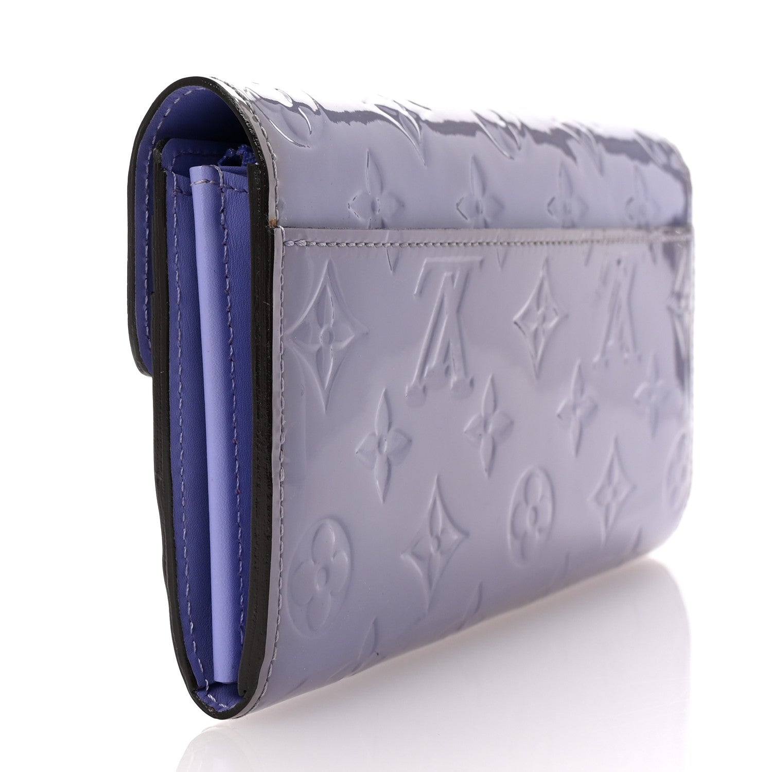 Louis Vuitton Vernis Sarah Wallet NM  Lilac 3 of 6