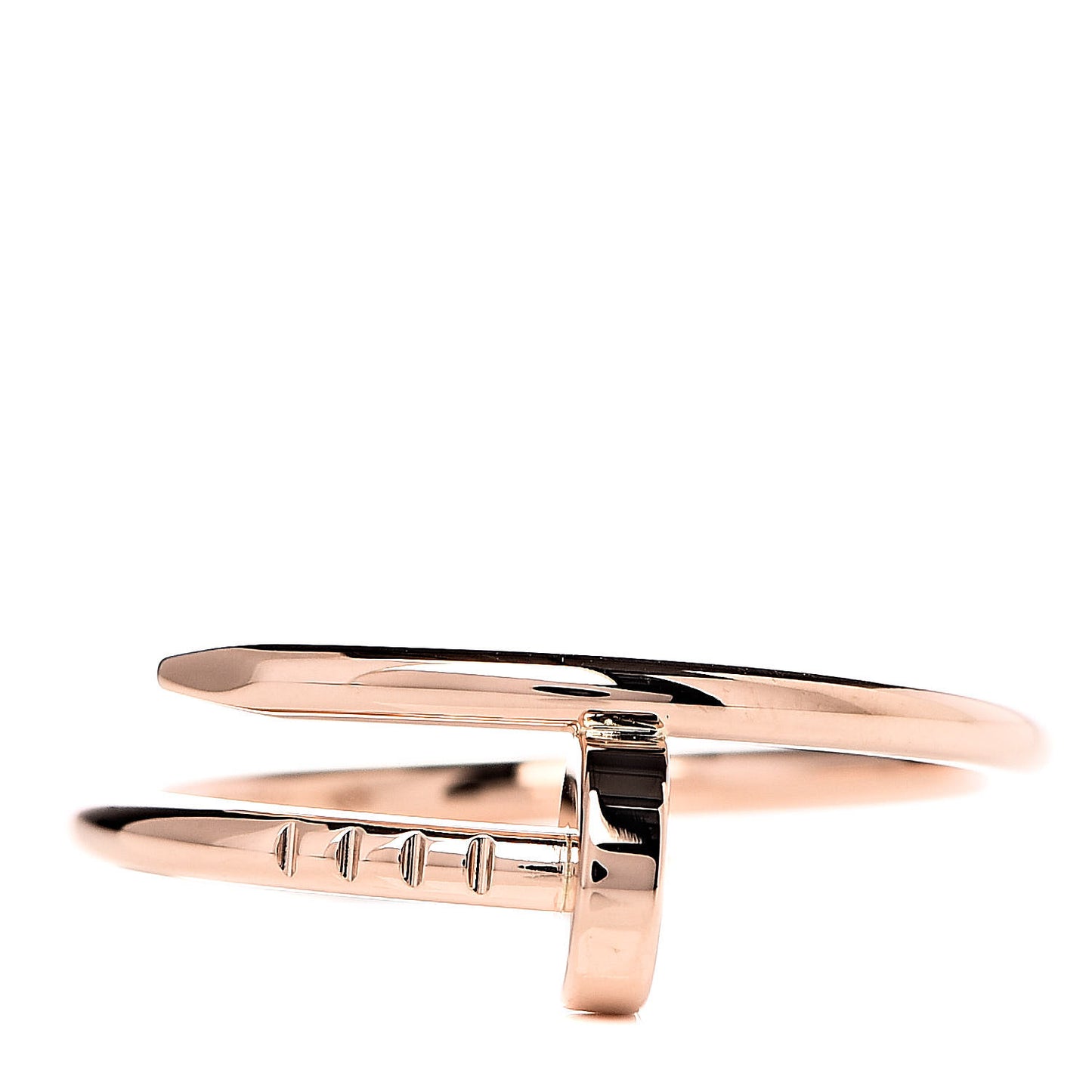 18K Pink Gold Small Juste Un Clou Ring 55 7.25