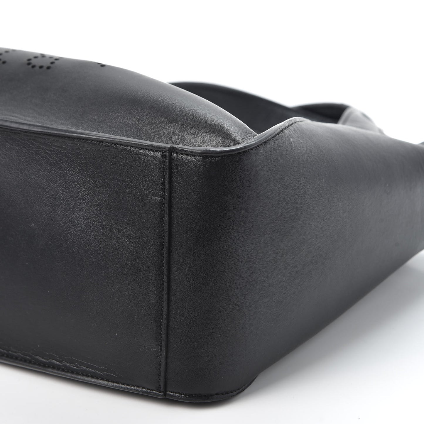 Eco Alter Nappa Perforated Crossbody Tote Black
