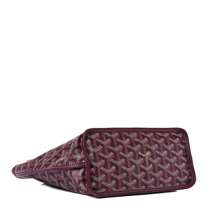 Goyard Goyardine Reversible Mini Anjou Burgundy 4 of 18
