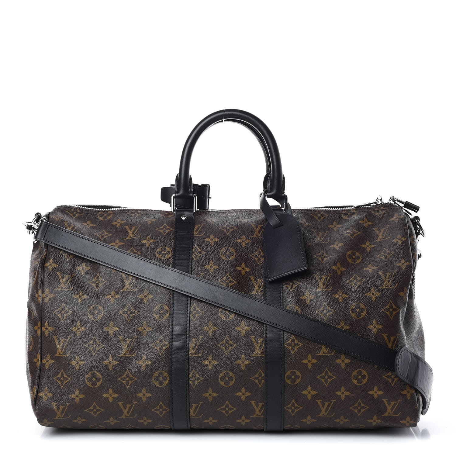 Louis Vuitton Monogram Macassar Keepall Bandouliere 45 1 of 10