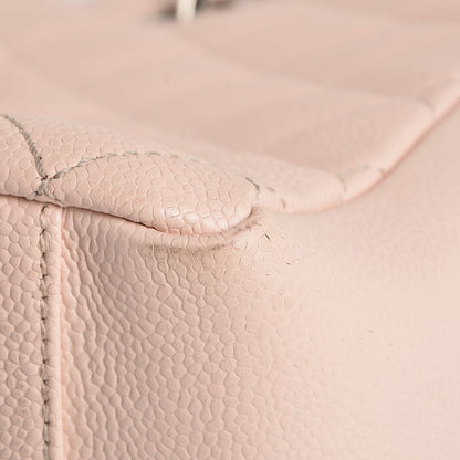 Chanel Caviar Quilted Grand Shopping Tote GST Light Pink 9 of 15