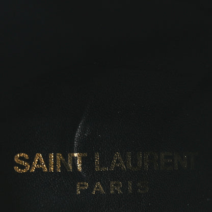 Saint Laurent Vitello Marilyn Auteuil 105 Ankle Zip Boots 37.5 Black 9 of 11