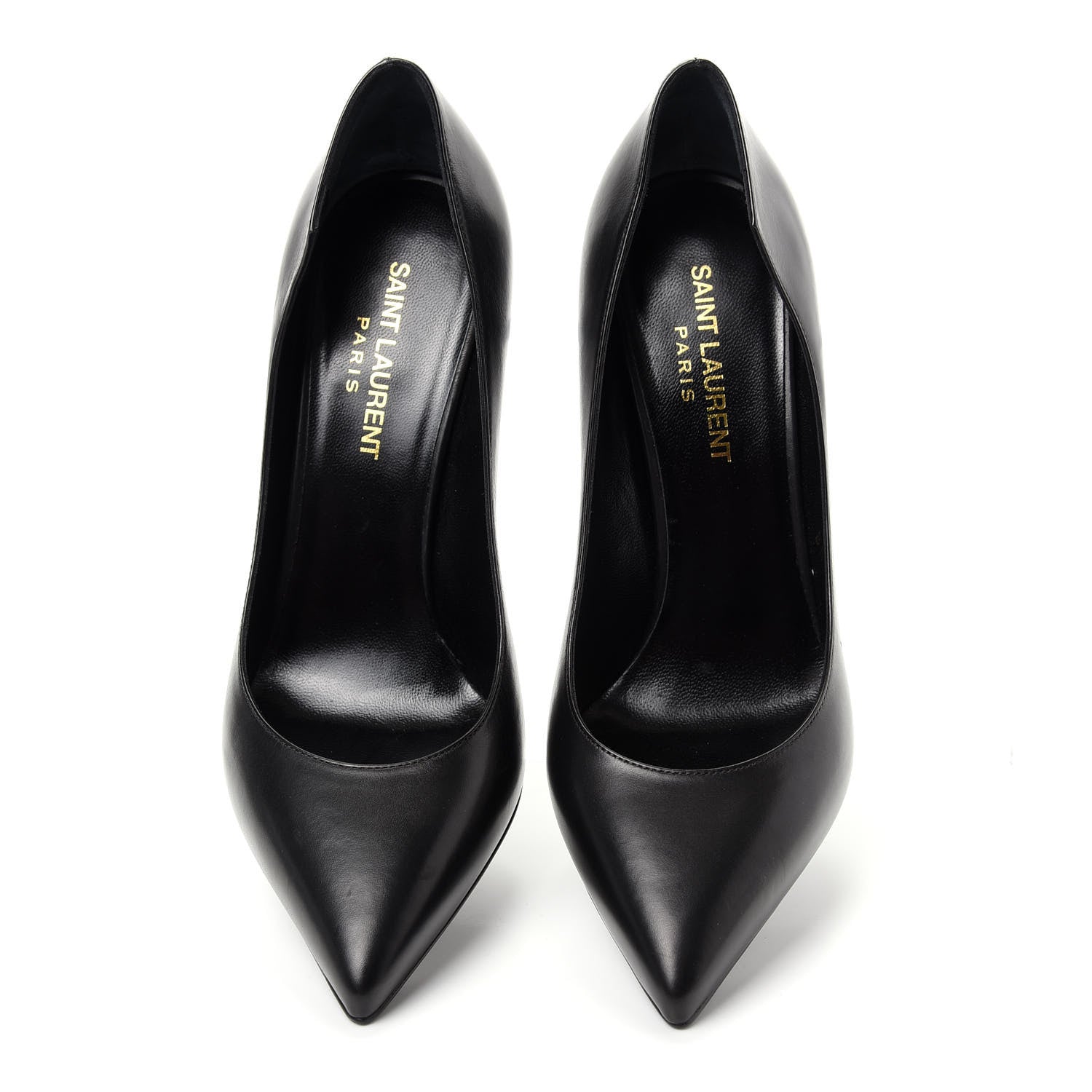 Saint Laurent Calfskin 105 Pumps 36.5 Black 5 of 11