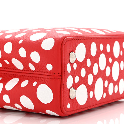 Louis Vuitton LV X YK Taurillon Capucines Mini Red White 8 of 9