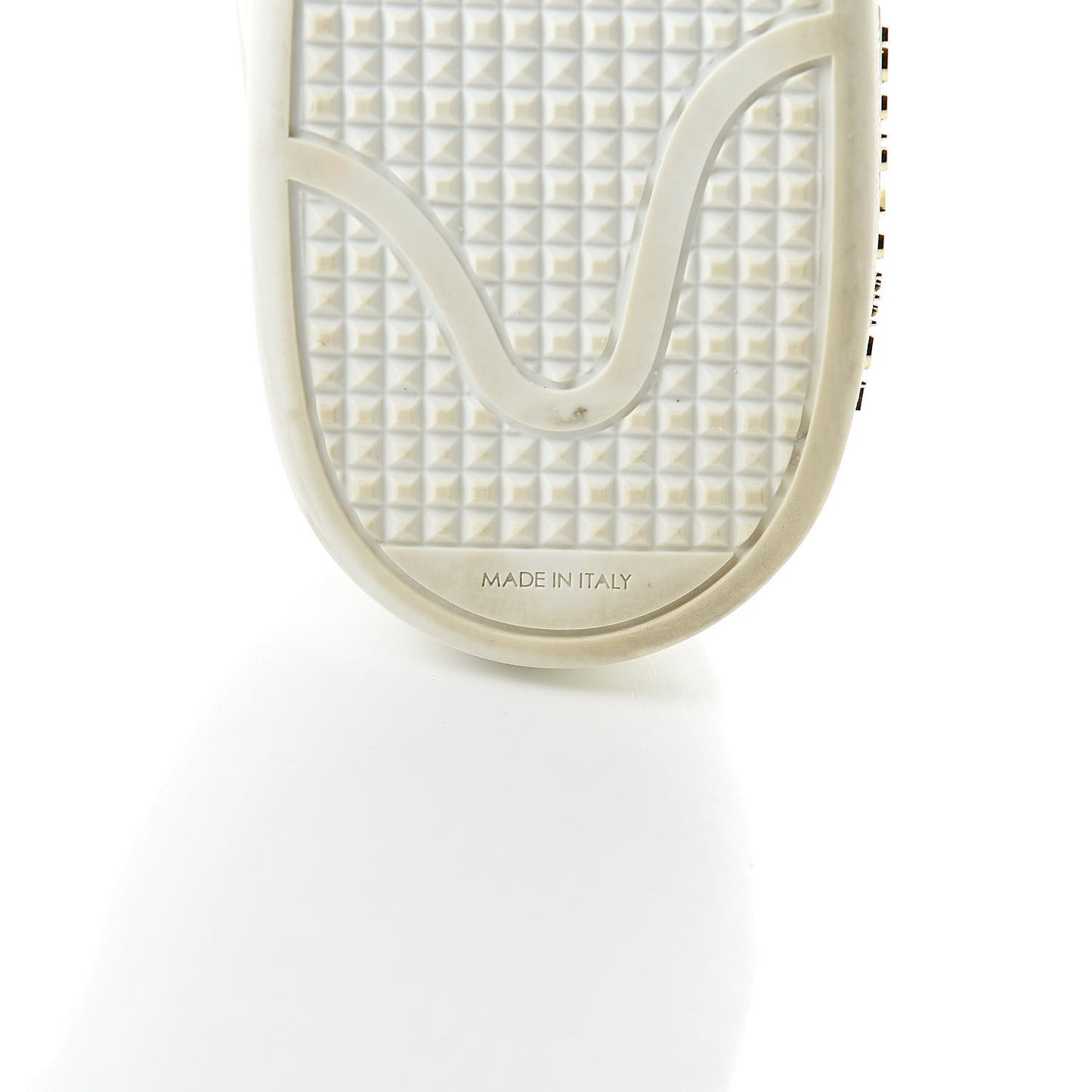 Calfskin Blooming Frontrow Sneakers 38.5 White
