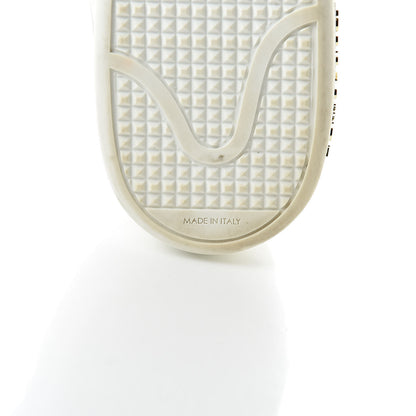 Louis Vuitton Calfskin Blooming Frontrow Sneakers 38.5 White 10 of 14