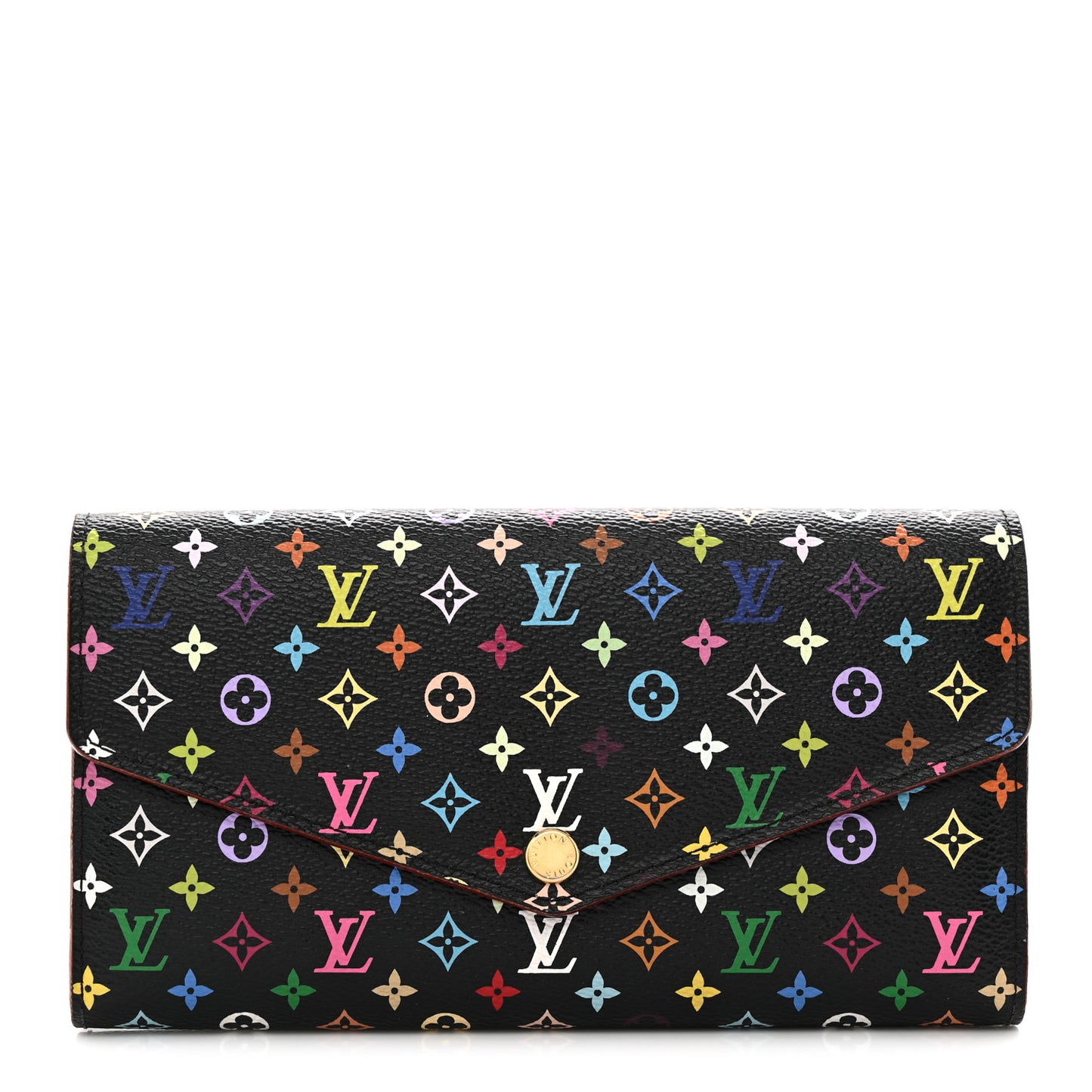 Monogram Multicolor Sarah Wallet NM Black Grenade