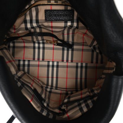 Burberry London Grainy Calfskin Medium Baynard Tote Black 5 of 9
