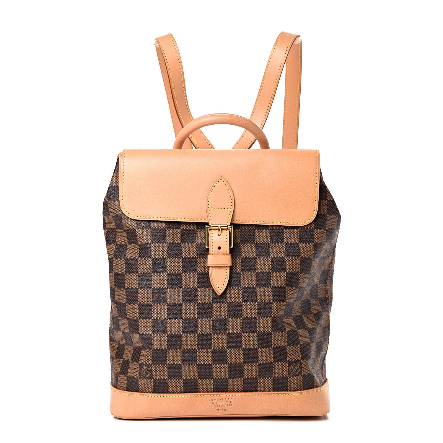 Louis Vuitton Damier Ebene Soho Centenaire Backpack 1 of 12