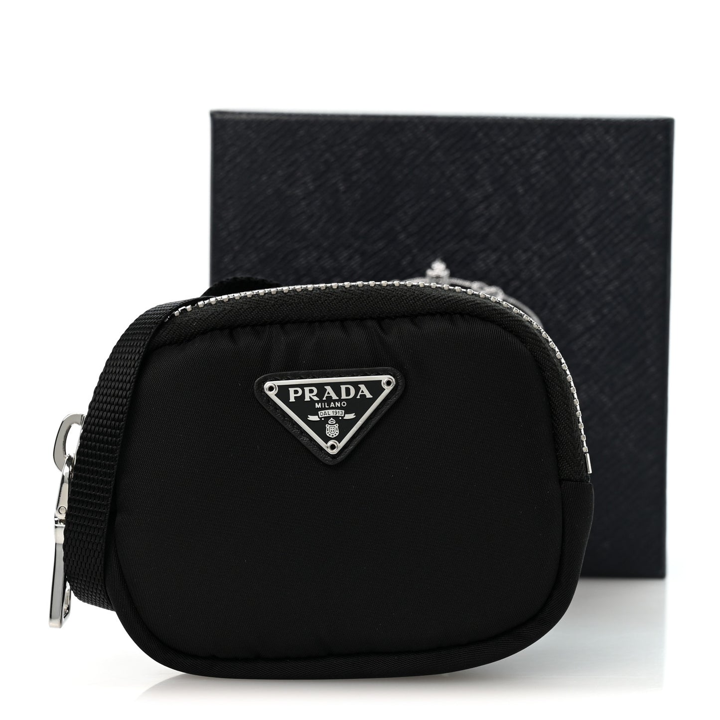 Trick Tessuto Nylon Cargo Pouch Black