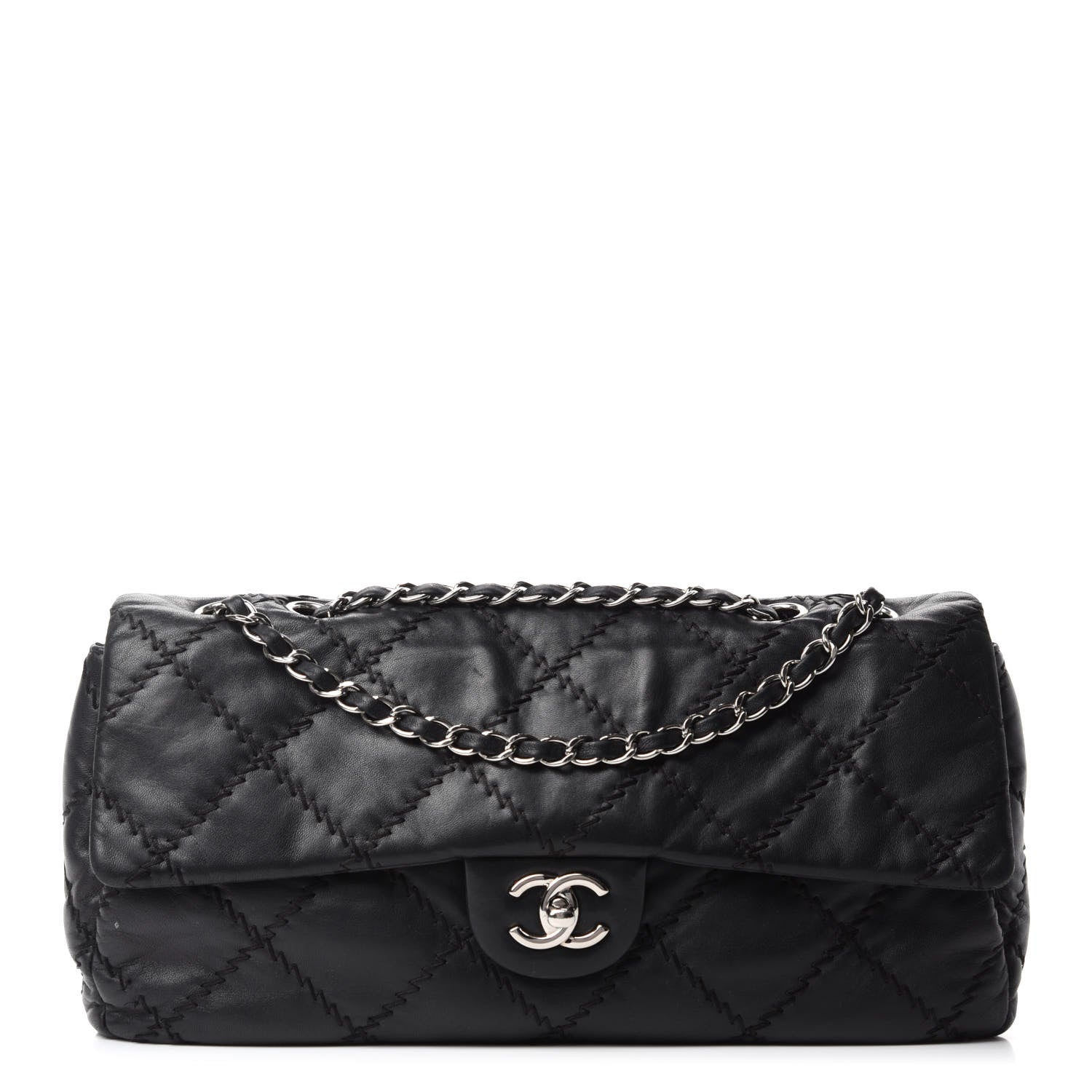 Chanel Lambskin Ultimate Stitch Maxi Flap Black 1 of 16