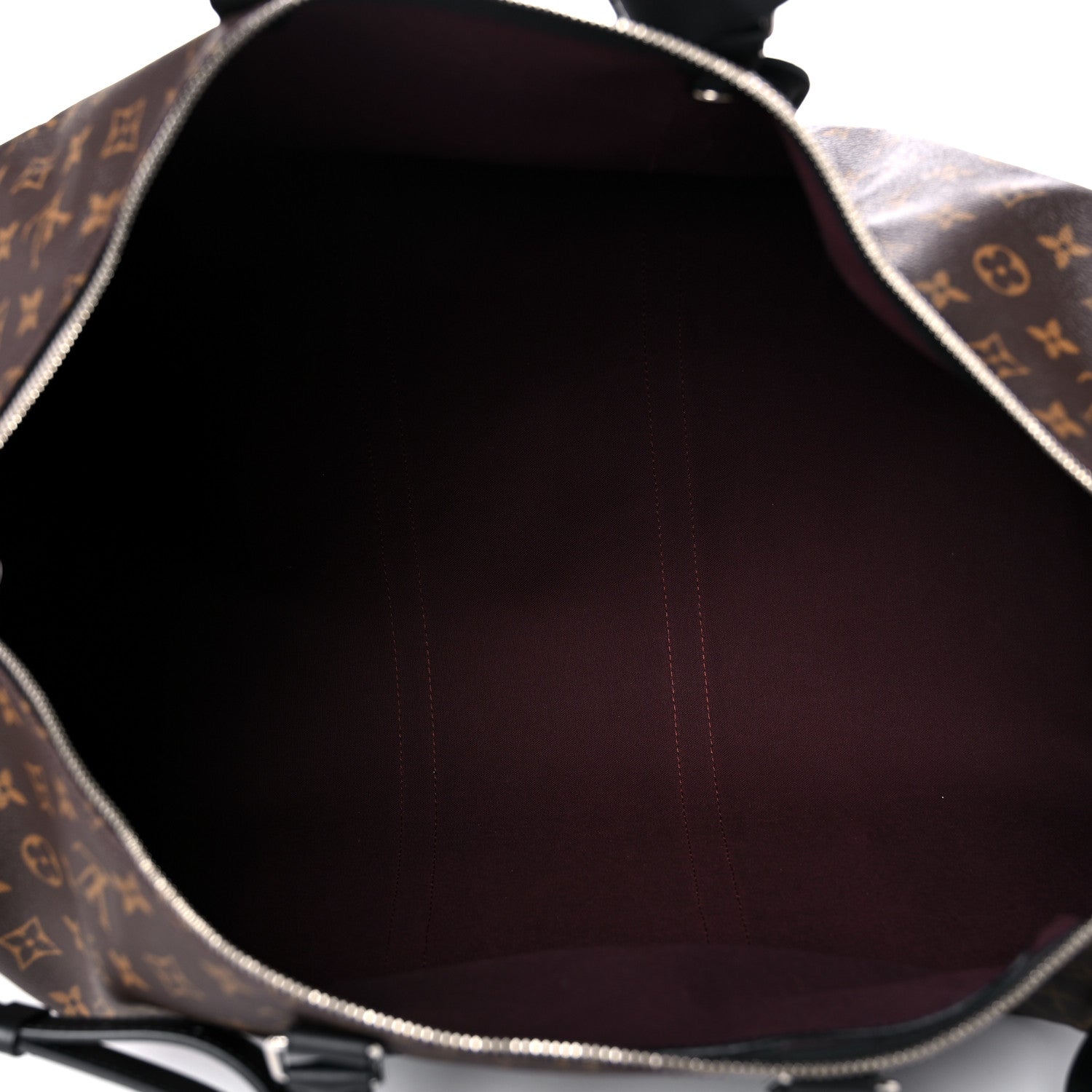 Louis Vuitton Monogram Macassar Keepall Bandouliere 55 5 of 10