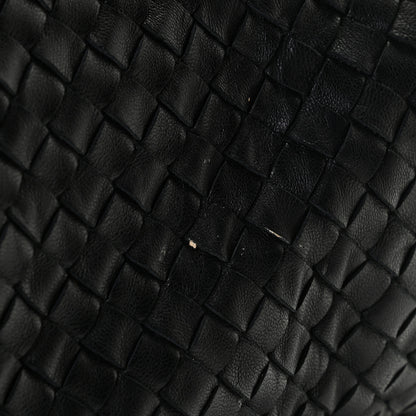 Bottega Veneta Nappa Intrecciato Parachute Bag Black 6 of 9