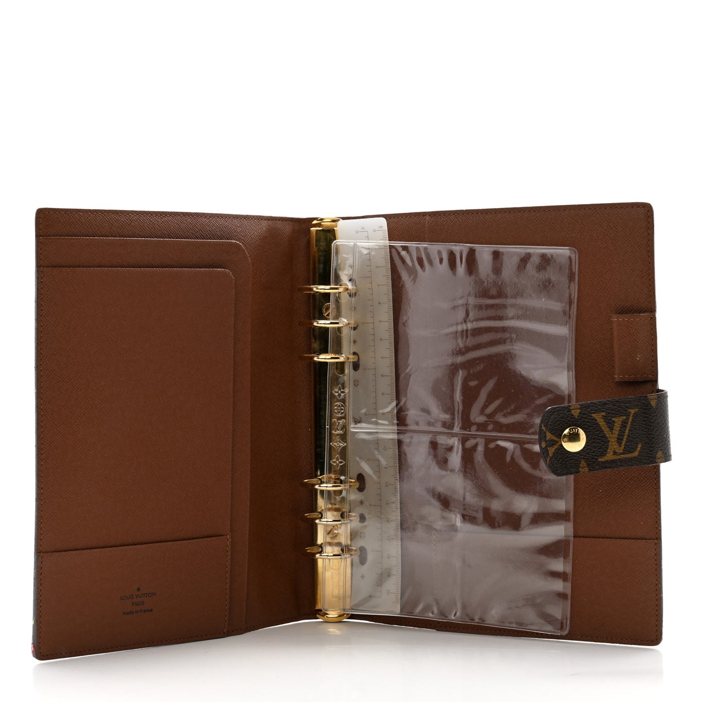 Monogram Large Ring Agenda Cover