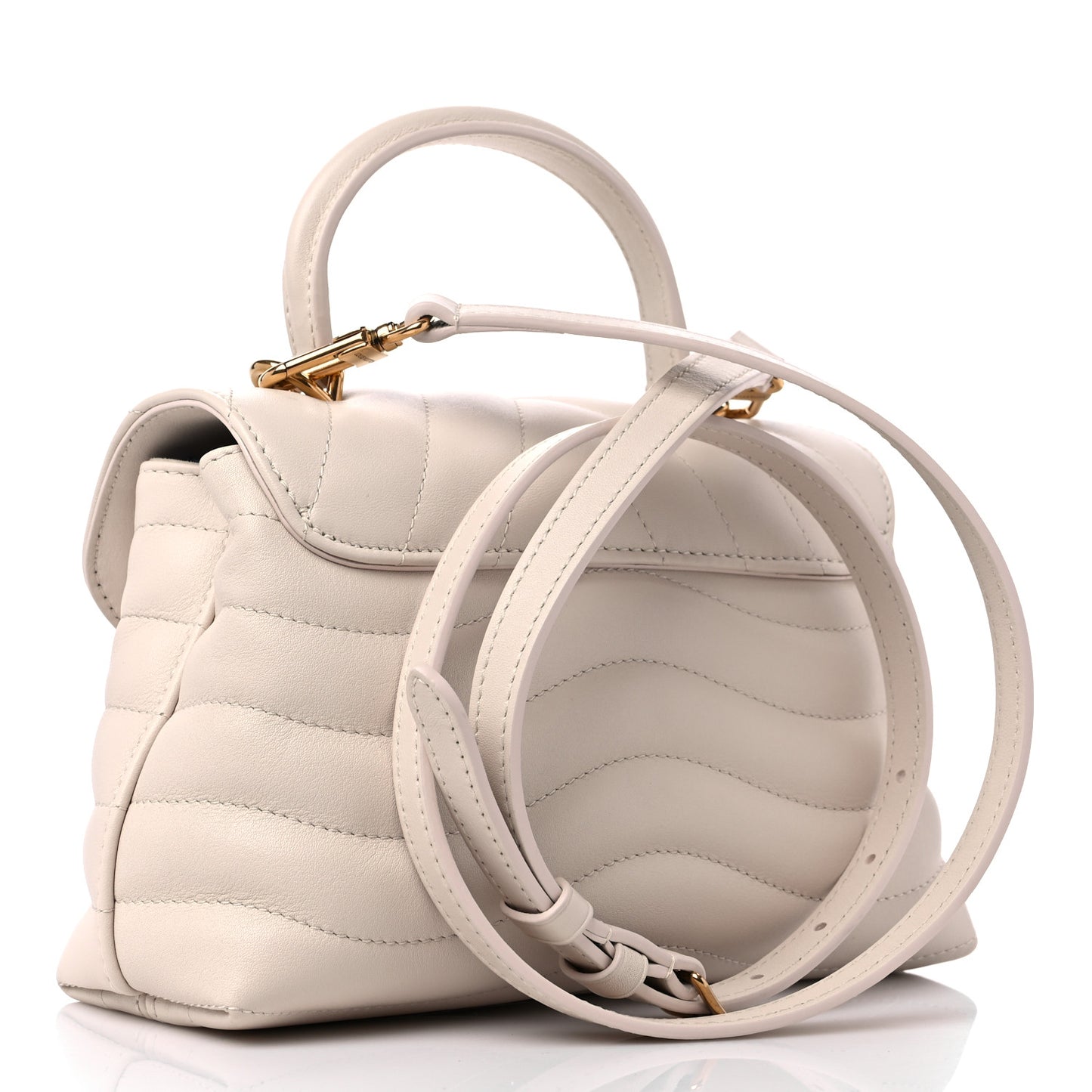 Calfskin Hold Me New Wave Ivory