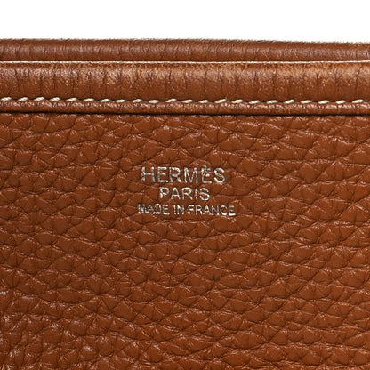 Hermes Taurillon Clemence Evelyne III GM Gold 6 of 16