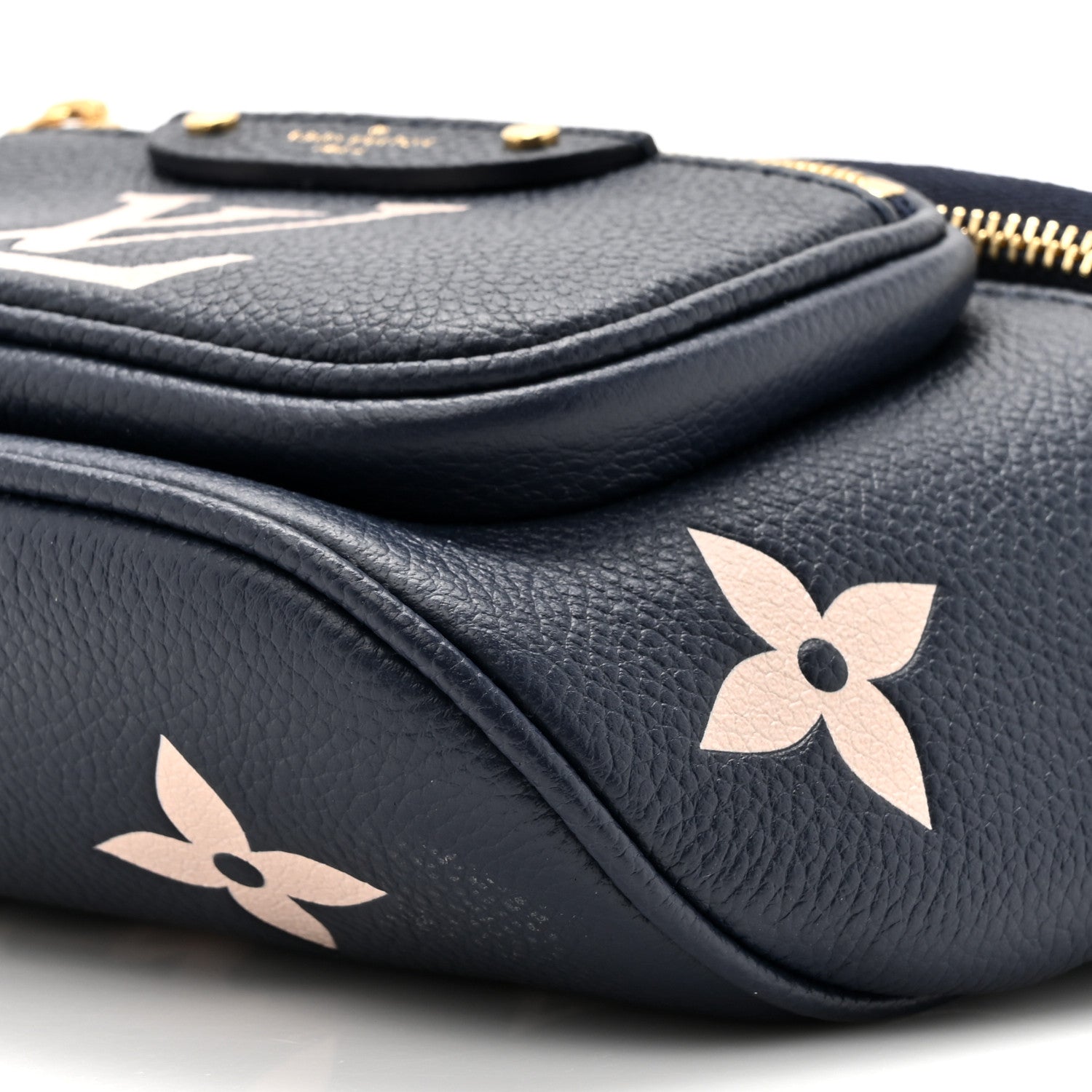 Louis Vuitton Empreinte Monogram Giant Mini By The Pool Bumbag Blue Beige 8 of 9