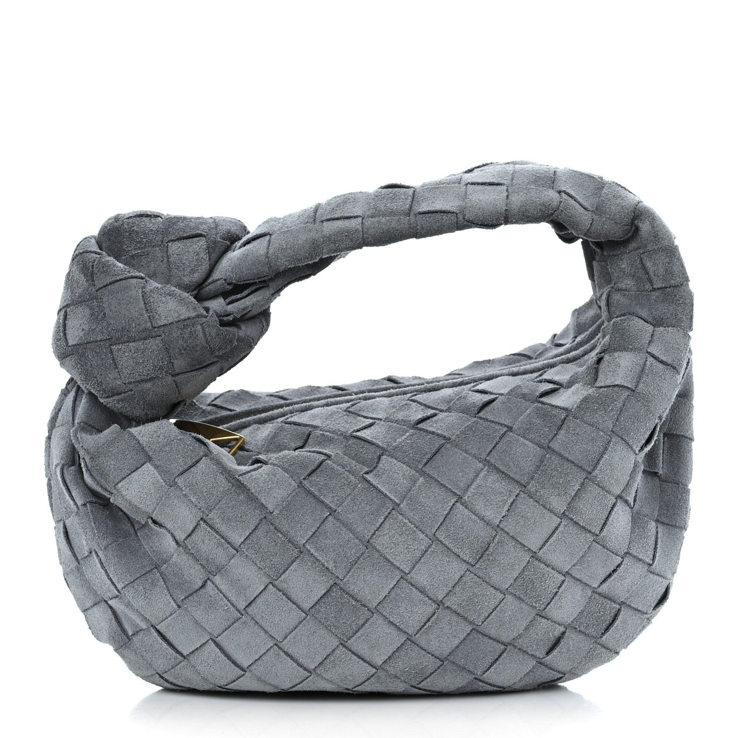 Bottega Veneta Suede Intrecciato Mini Jodie Thunder 1 of 11