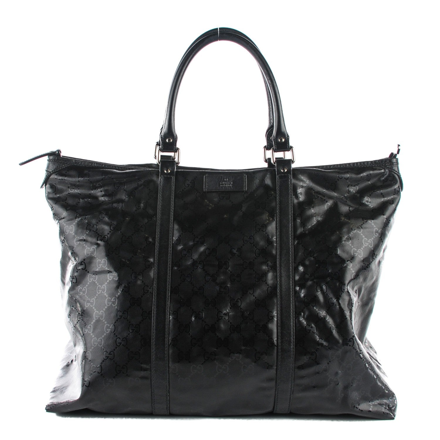 Gucci Imprime Monogram Medium Joy Tote Bag Black 1 of 8