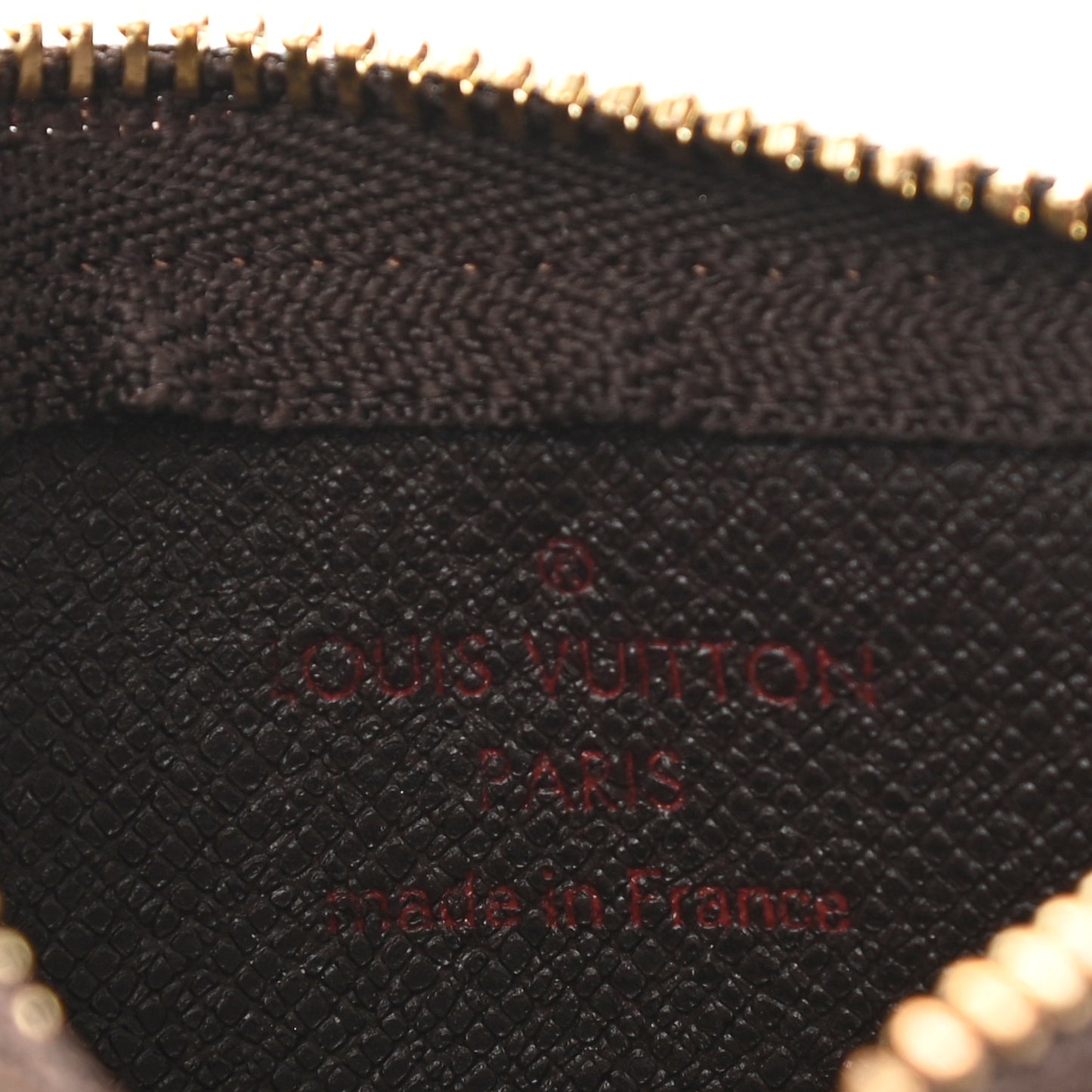 Damier Ebene Key Pouch