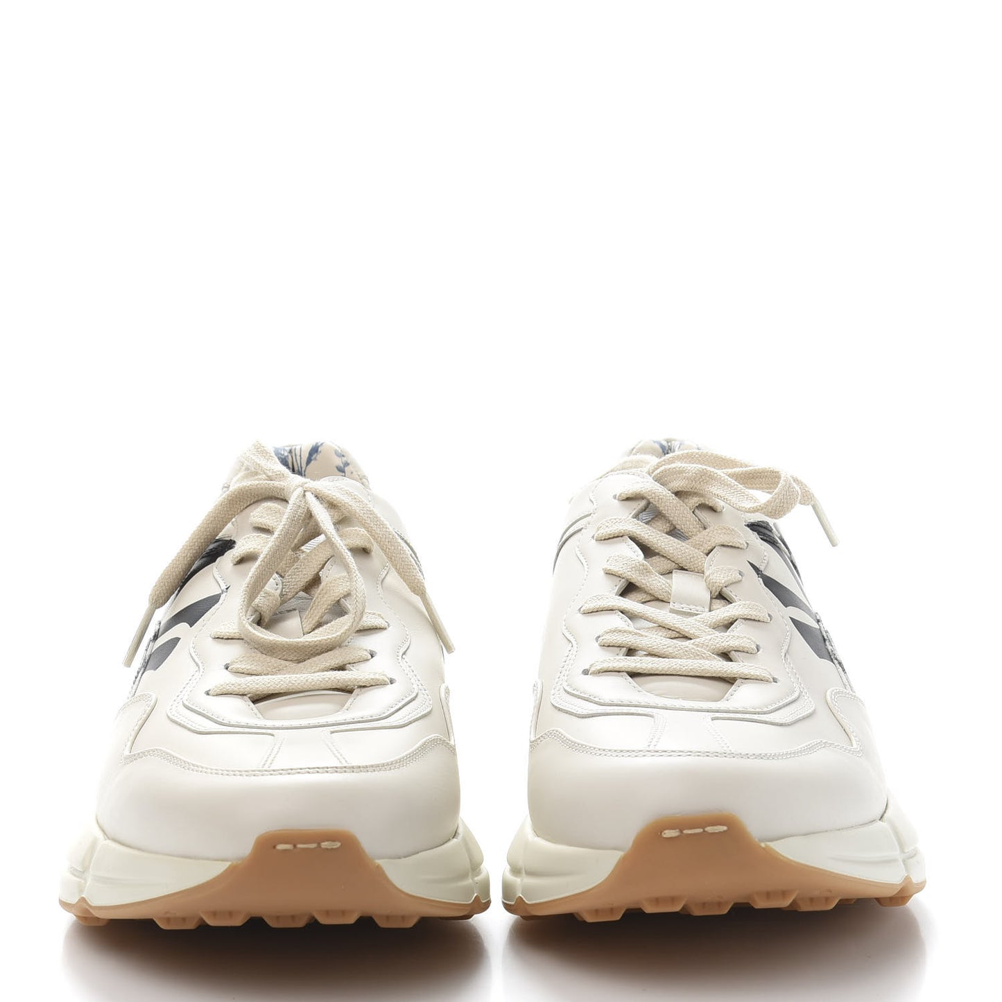 X MLB Calfskin NY Yankees Mens Rhyton Sneakers 9 Mystic White