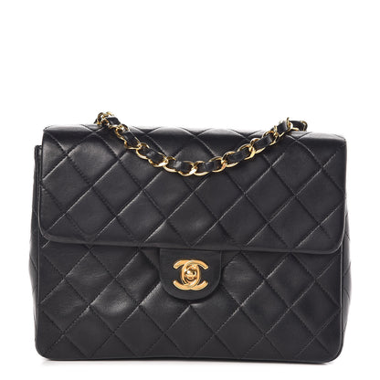 Chanel Lambskin Mini Square Flap Black 1 of 14