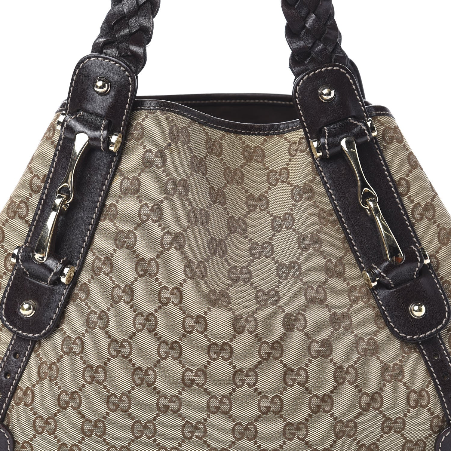 Gucci Monogram Small Pelham Shoulder Bag Dark Brown 14 of 14