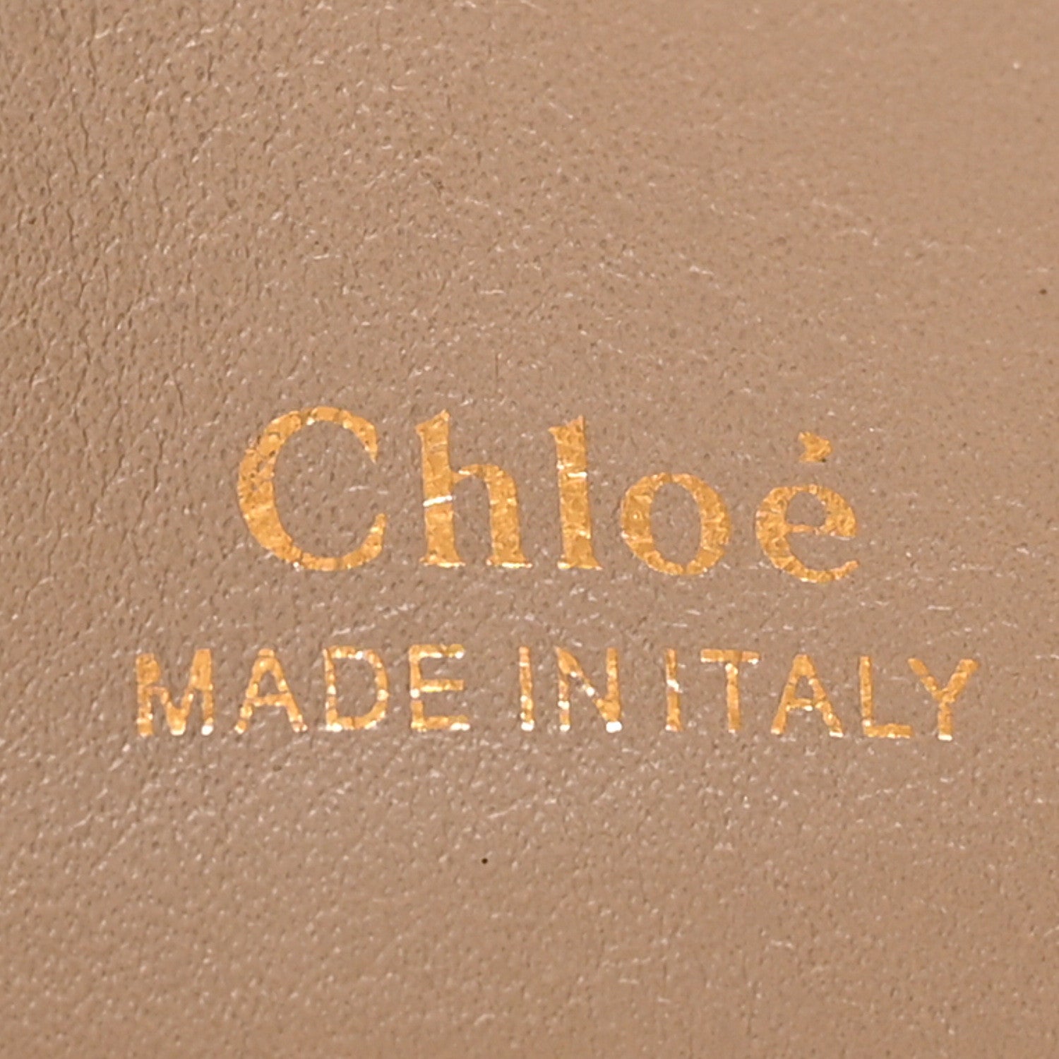 Chloe Calfskin Fedora Satchel Taupe 6 of 9