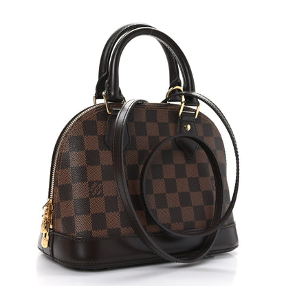 Louis Vuitton Damier Ebene Alma BB 3 of 8