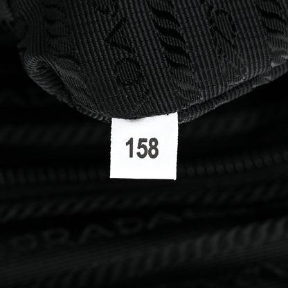Prada Nylon Vela Double Snap Buckle Messenger Bag Black 7 of 12