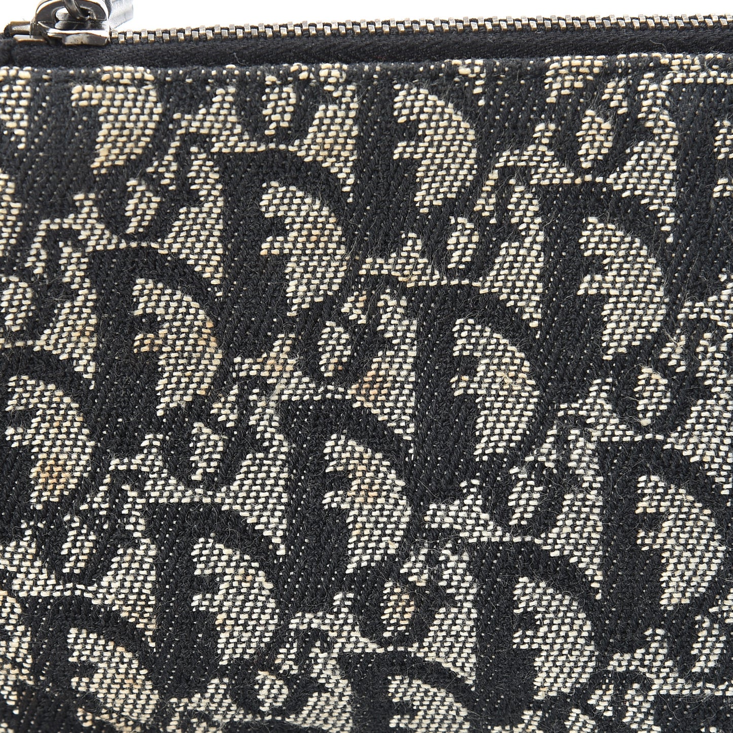 Monogram Mini Saddle Pochette Black