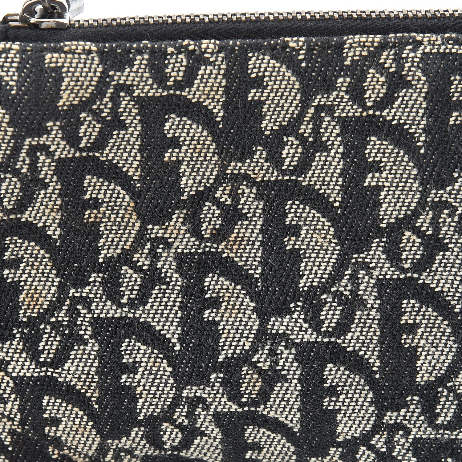 Christian Dior Monogram Mini Saddle Pochette Black 11 of 12
