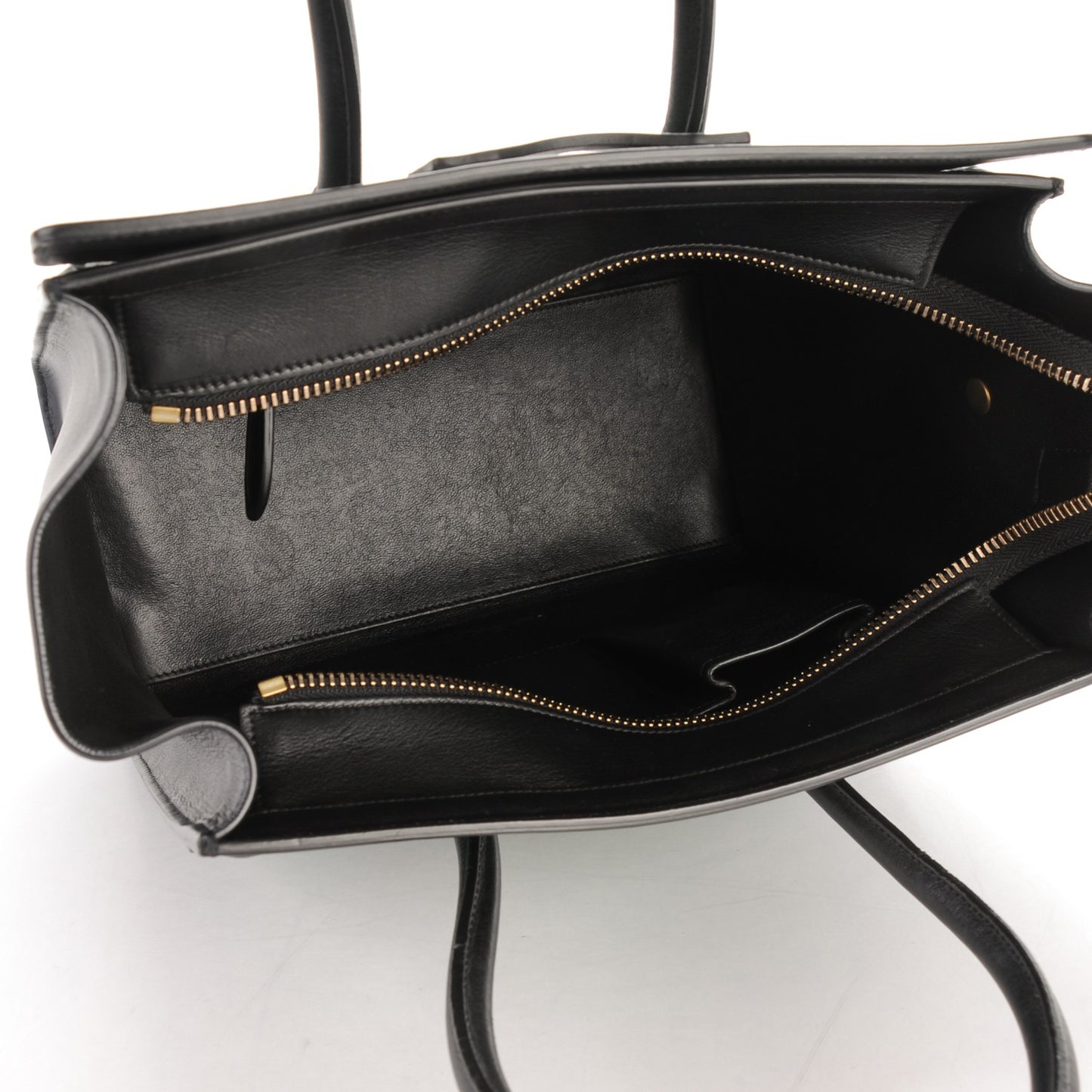 Smooth Calfskin Micro Bi-Color Luggage Grass