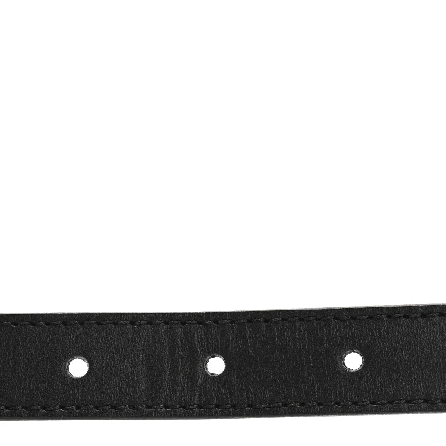 Gucci Calfskin Double G 20mm Belt 90 36 Black 3 of 9